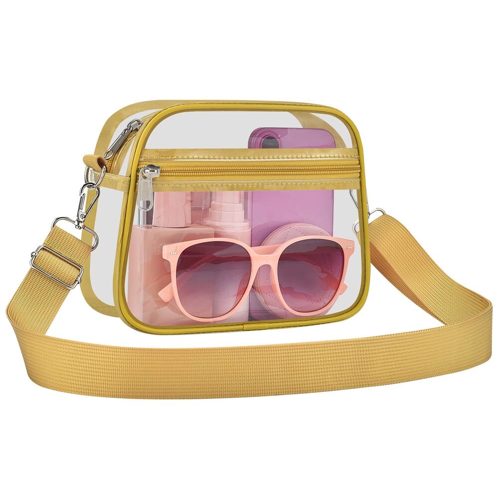 3657 Clear Bag Stadium Events Crossbody Bags And Clear Purse